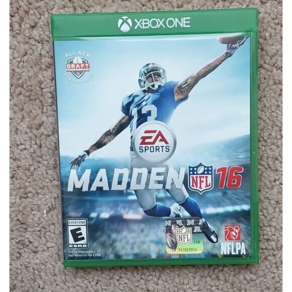 Madden 16 Xbox One Video Game Clean Disc - Picture 1 of 3